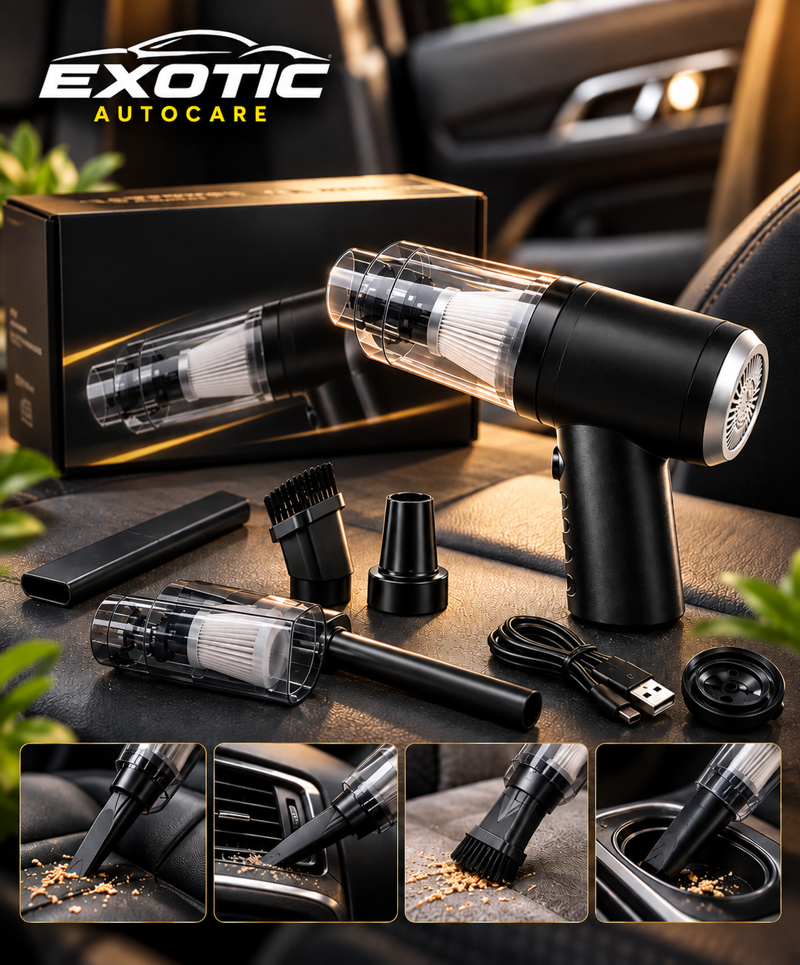 Portable Handy Vaccume Cleaner