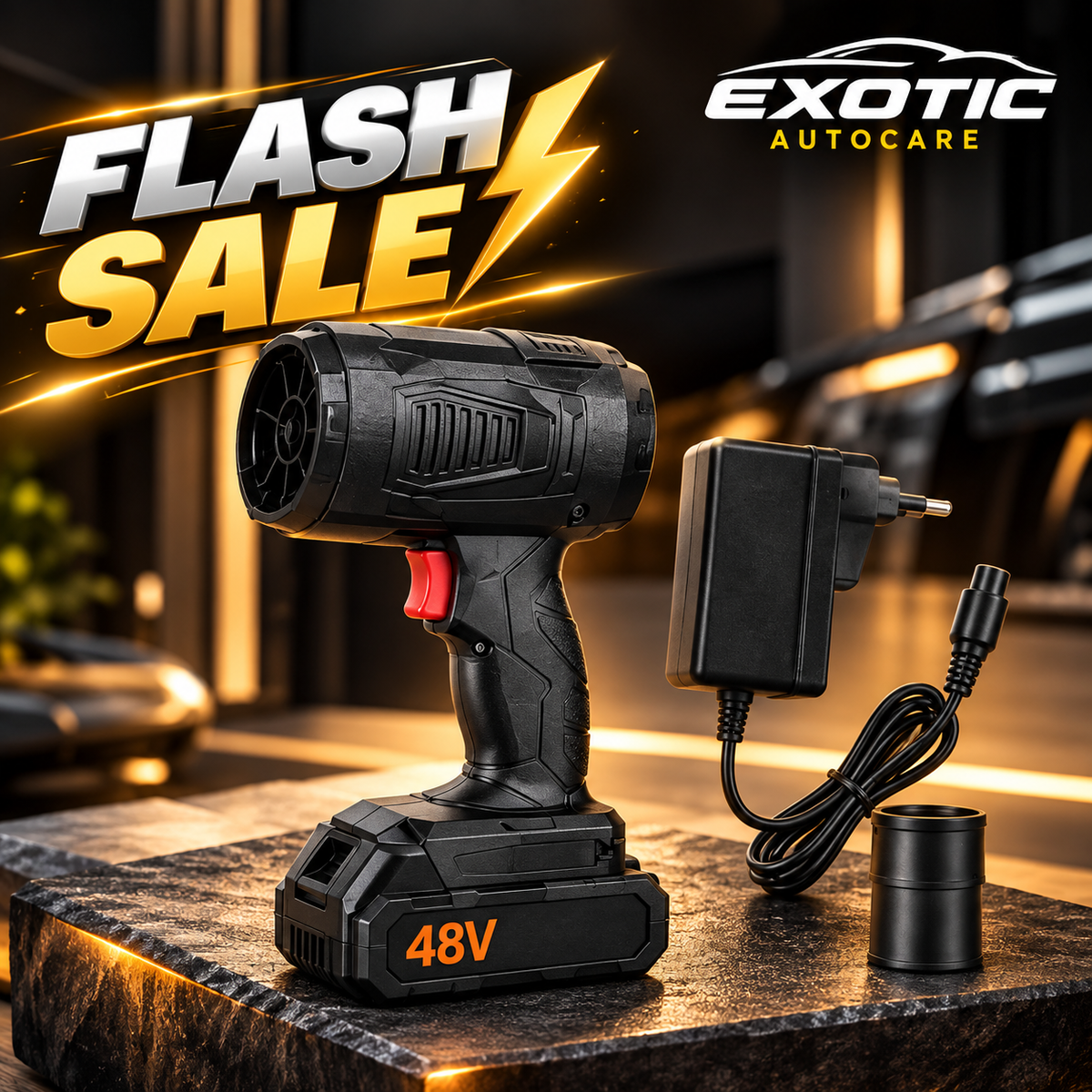 Turbojet Fan Blower, Electric AIR Blower - Rechargeable