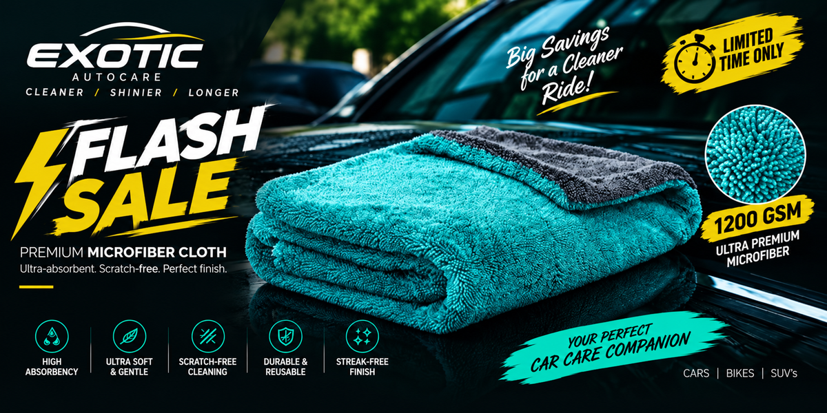 Microfiber Cloth For Car - 1200 Gsm Twisted Loop Super Absorbent Towel - Edgeless Design With Plush Pile, Lint Free Cloth For Drying & Detailing, Transparent SIZE 60*40